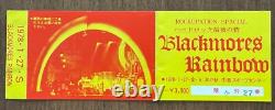 $0 SHIP! Rainbow JAPAN concert ticket stub 1978 rare SAPPORO gig MORE LISTED
