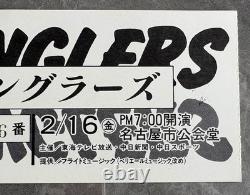 $0 SHIP! Stranglers JAPAN concert ticket stub NAGOYA Feb 16th 1979 punk ORIGINAL