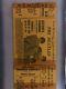 1 Beatles Unused Full Concert Ticket With Stub1965 Atlanta, Ga Yellow
