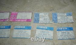 10 Grateful Dead concert Ticket Stubs and Jerry Garcia stubs lot Free shipping