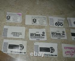 10 Grateful Dead concert Ticket Stubs and Jerry Garcia stubs lot Free shipping