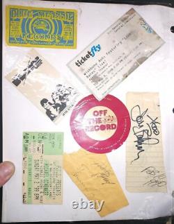 100+ vintage HARD ROCK/HEAVY METAL CONCERT TICKET STUBS Judas Priest in 1978 +++