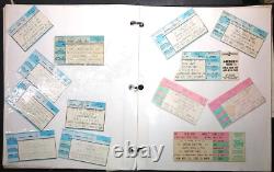 100+ vintage HARD ROCK/HEAVY METAL CONCERT TICKET STUBS Judas Priest in 1978 +++