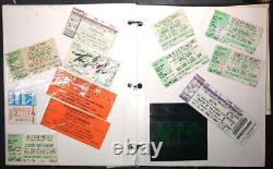 100+ vintage HARD ROCK/HEAVY METAL CONCERT TICKET STUBS Judas Priest in 1978 +++