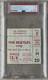 1963 Beatles Concert Ticket Stub Psa Slabbed Guildhall Portsmouth Uk Rare