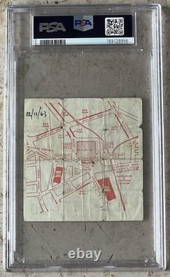 1963 Beatles Concert Ticket Stub PSA Slabbed Guildhall Portsmouth UK Rare