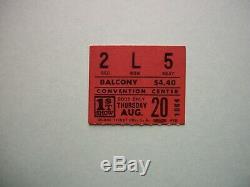 1964 Beatles Las Vegas Concert Ticket. HTF Fan Stub No Program Club Wrapper Card