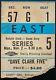 1964 Dave Clark Five Concert Ticket Stub British Invasion Maple Leaf Gardens Vtg