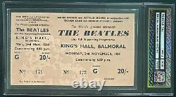 1964 The Beatles Concert Ticket Kings Hall Balmoral Ireland iCert Authentic