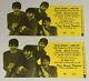 1964 The Beatles Movie Film Hard Days Night Concert Ticket Stub Pair Set Lot X 2