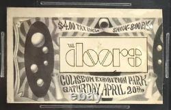 1968 The Doors Concert Ticket Stub Toronto's Coliseum CNE Grounds iCert A Vtg