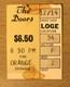 1968 The Doors Forum Los Angeles 12/ 14 Concert Ticket Stub Jim Morrison F2
