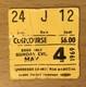 1969 The Jimi Hendrix Experience Syracuse Ny Concert Ticket Stub Purple Haze