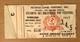 1970 Atlanta International Pop Festival Concert Ticket Stub Jimi Hendrix