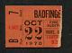 1970 Badfinger Concert Ticket Stub No Dice Tour Fort Worth Tx Come And Get It