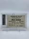 1970 Black Sabbath Concert Ticket Stub Marquay Club Torquay Town Hall Uk Beckett