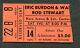 1970 Faces Rod Stewart Eric Burdon War Concert Ticket Stub Dayton Gasoline Alley
