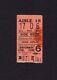 1970 Janis Joplin Concert Ticket Stub Indiana Kozmic Blues Rare