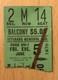 1970 Janis Joplin & The Full Tilt Boogie Band Columbus Ohio Concert Ticket Stub
