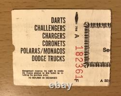 1970 Jimi Hendrix Cry Of Love Tour La Forum 4/25 Concert Ticket Stub Purple Haze