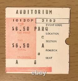 1970 The Doors Roadhouse Blues Tour Chicago Feb 15 2nd Show Concert Ticket Stub