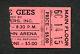 1971 Bee Gees Concert Ticket Stub Columbus Oh Trafalgar Tour How Can You Mend