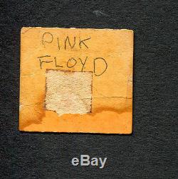 1971 Pink Floyd concert ticket stub Meddle Tour Taft Auditorium Cincinnati OH