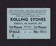 1971 Rolling Stones Concert Ticket Stub Manchester Uk Sticky Fingers Rare