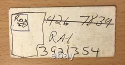 1971 The Grateful Dead Hollywood Palladium Concert Ticket Stub Bob Weir