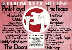 1972 2. British Rock Meeting Concert Ticket Stub Neil Diamond Alexis Korner Lot