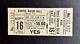 1972 Asia / Yes / Uk Concert Ticket Stub Curtis Hixon Hall Tampa Florida Fl