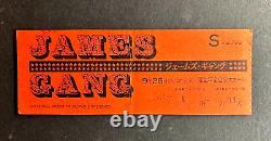 1972 JAMES GANG / T REX Concert Ticket Stub SHIBUYA KOUKAIDOU TOKYO JAPAN