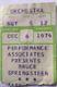 1974 Bruce Springsteen Concert Ticket Stub State Theatre New Brunswick Nj 12/6