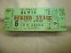 1974 Elvis Presley Concert Full Ticket Not Stub 10/6/74 Dayton Ohio Ud Arena