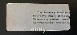 1974 Elvis Presley Concert Ticket Stub Niagara Falls Convention Center New York