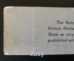 1974 Elvis Presley Concert Ticket Stub Niagara Falls Convention Center New York