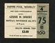 1974 Genesis Concert Ticket Stub Lamb Lies Down On Broadway London Peter Gabriel
