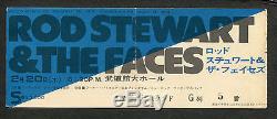 1974 Rod Stewart & The Faces concert ticket stub Budokan Japan Ooh La La