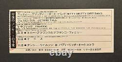 1974 YOKO ONO PLASTIC SUPER BEATLES BAND Concert Ticket Stub TOKYO JAPAN