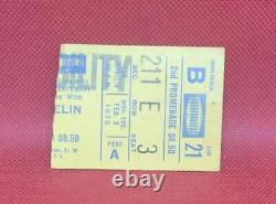 1975 LED ZEPPELIN CONCERT TICKET STUB 2/3/75 MADISON SQUARE GARDEN ROCK and ROLL
