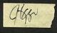 1975 Signed Harry Chapin Concert Ticket Stub Knoxville Signature On The Back