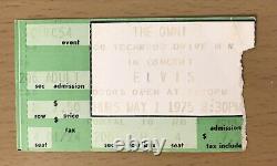 1975 The King Elvis Presley Omni Atlanta Georgia Concert Ticket Stub H4