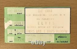 1975 The King Elvis Presley Omni Atlanta Georgia Concert Ticket Stub Hound Dog