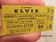 1976 Elvis Presley Concert Ticket Stub Roberts Stadium Evansville In Very Rare