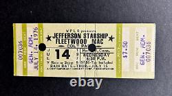 1976 FLEETWOOD MAC Concert Ticket Stub COLT PARK HARTFORD CONNECTICUT CT