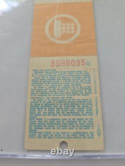 1976 JFK FULL Concert Ticket Stub YES Frampton Gary Wright Mummers Bicentennial