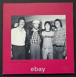 1976 Mike Love Beach Boys Dry Mounted Photo Hung at CHUM Radio + Concert Ticket
