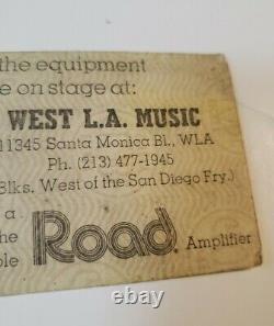 1976 The Return of The Who Concert Ticket Stub March 21 Anaheim Stadium Vintage
