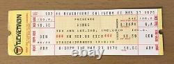 1976 Wings Over America Cincinnati Concert Ticket Stub Paul Mccartney Beatles