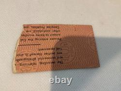 1977 Elvis Concert Ticket + Country Music Stubs Vintage Wallet NC Estate Lot